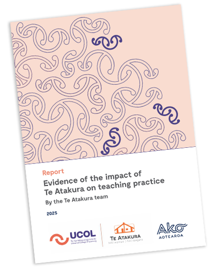 Te Atakura Evidence of Impact Report Cover