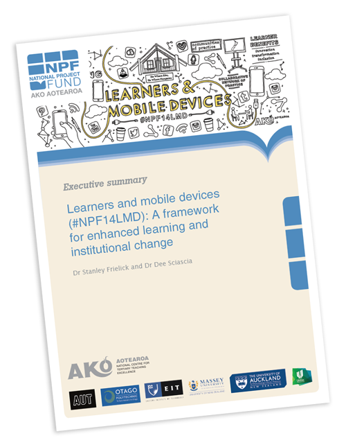 Learners and Mobile Devices report cover