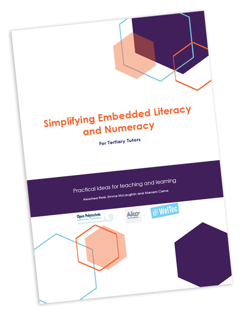 The simplifying embedded literacy and numeracy report cover