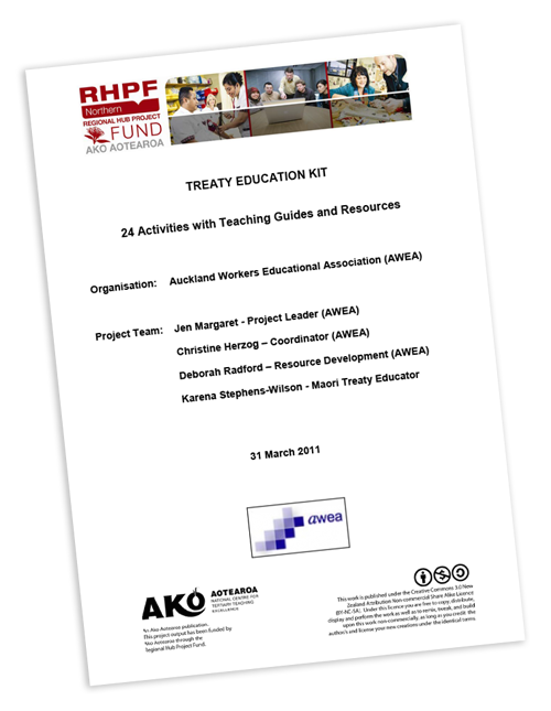 The Treaty education Kit resource cover image