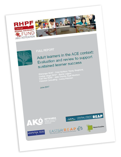 Adult Learners in the ACE context report cover