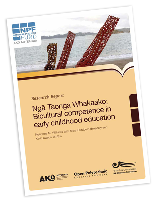 The bicultural competence in ECE report cover