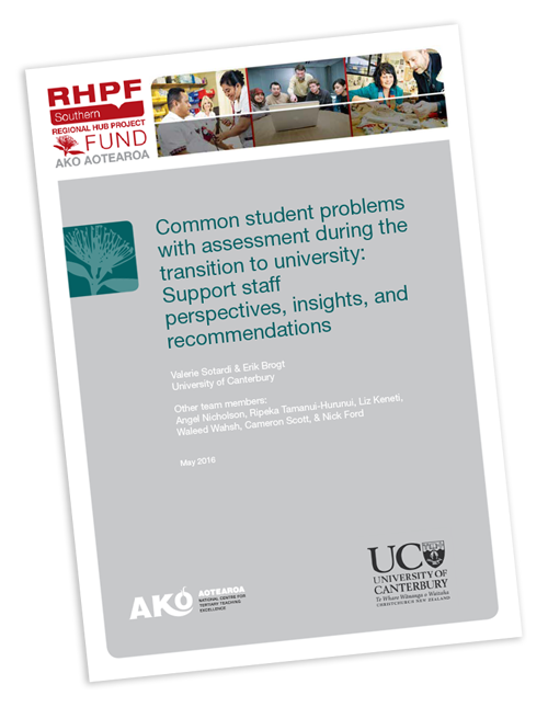 common problems with assessment report cover