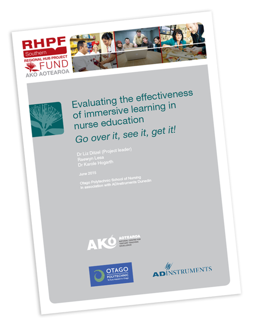 effectiveness of immersive learning report cover