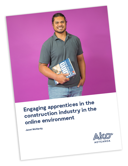 engaging construction apprentices online report cover