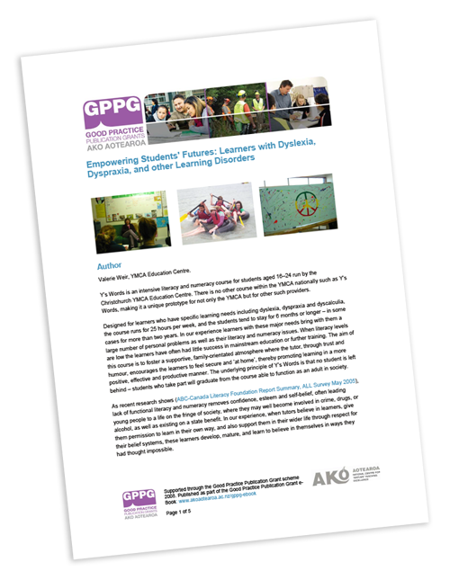 empowering students with learning disorders report cover