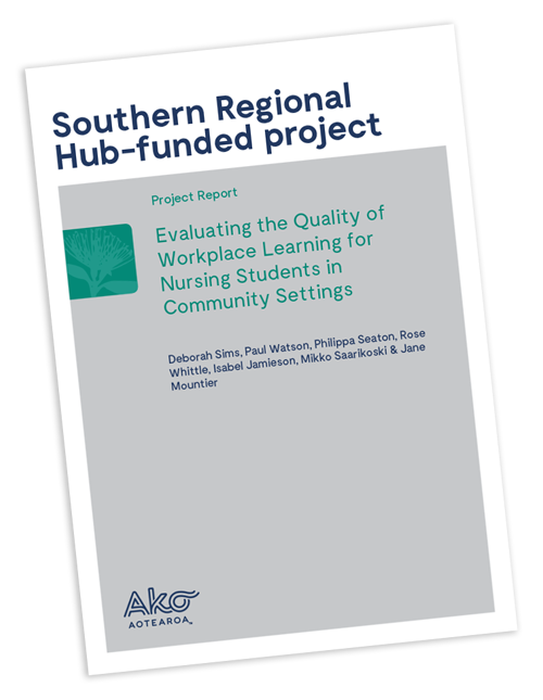 evaluation of community nursing placements report cover