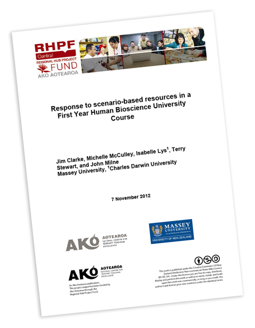 scenario based resources trial report cover