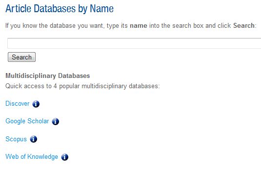 databasequicklinks