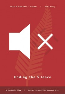 Ending the Silence.Flyer