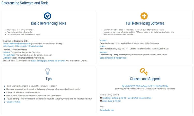 Which is the best referencing tool?